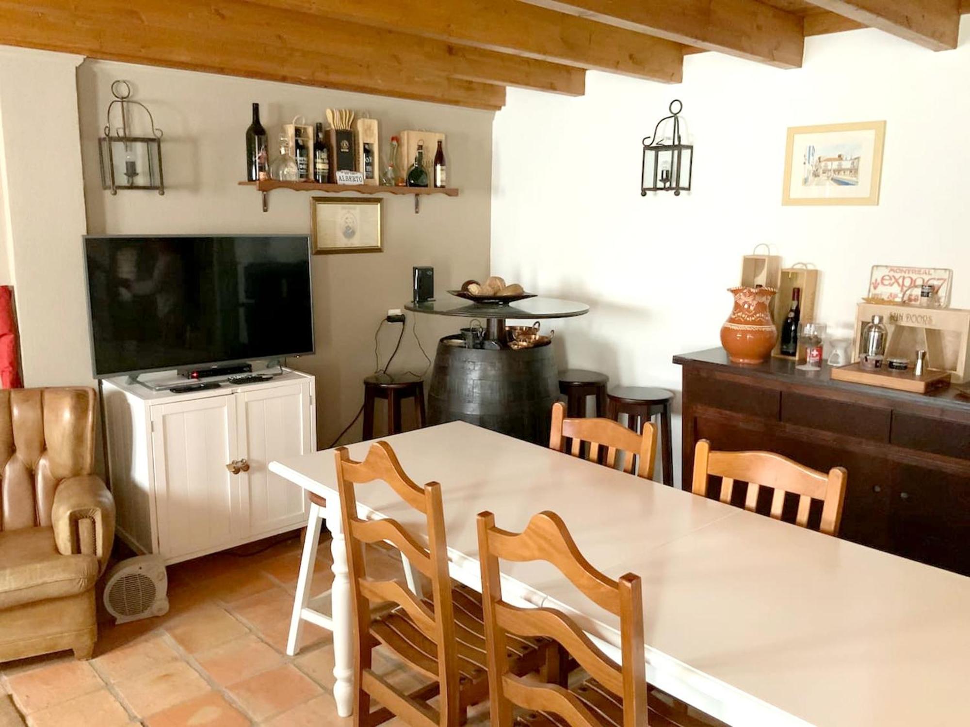 Charming Villa In Casais De Sao Bras Exterior photo